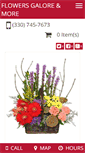 Mobile Screenshot of flowersgaloreandmore.com